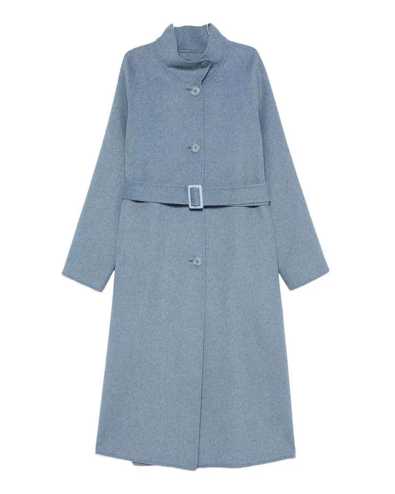 Emporio Armani Kurzer Mantel - Blau Blau