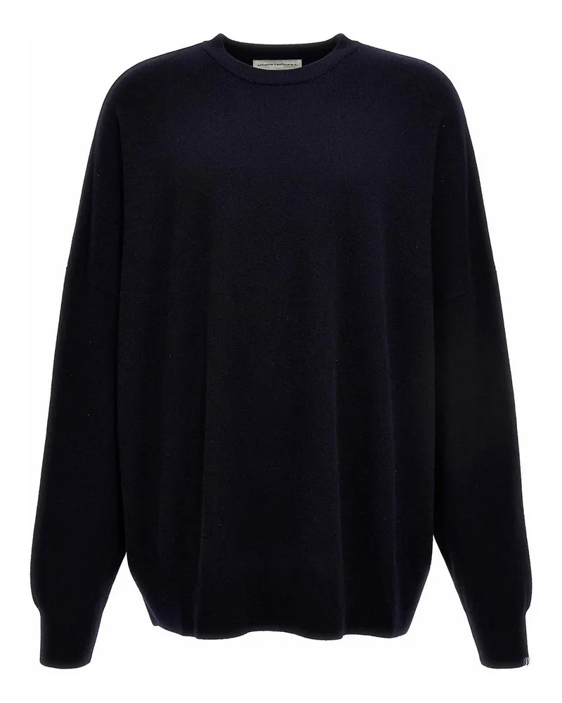extreme cashmere Rundhalspullover - Blau Blau