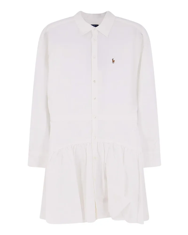 Ralph Lauren Knielanges Kleid - Weiß Weiß