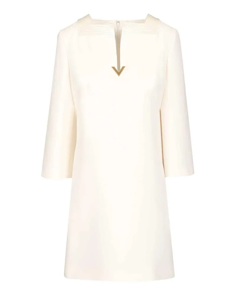 Valentino Garavani Kurzes Kleid - Weiß Weiß