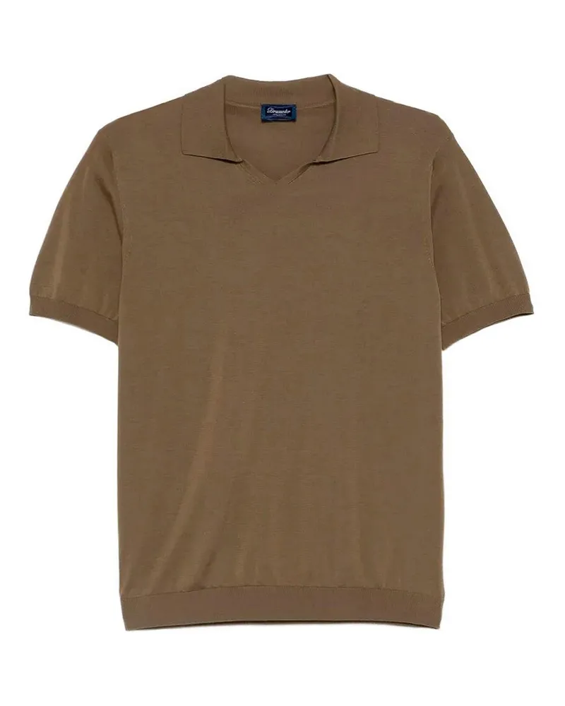 Drumohr  Poloshirt - Dunkelgrün Dunkelgrün