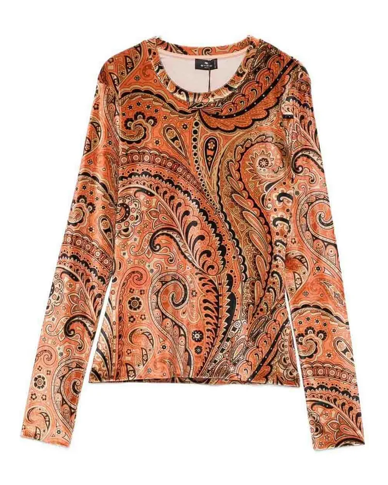 Etro T-Shirt - Orange Orange