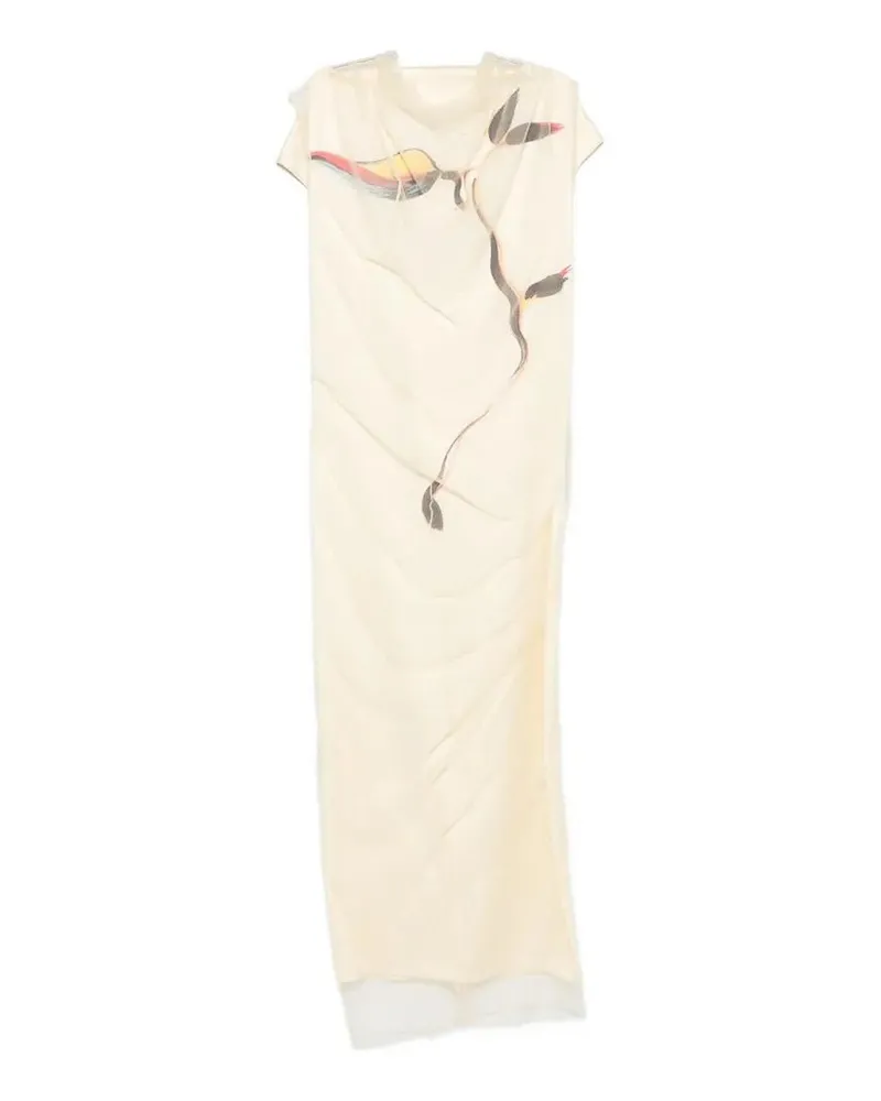 SPORTMAX Knielanges Kleid - Weiß Weiß