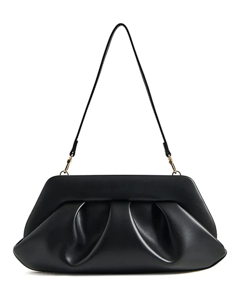 THEMOIRÈ Clutch - Schwarz Schwarz