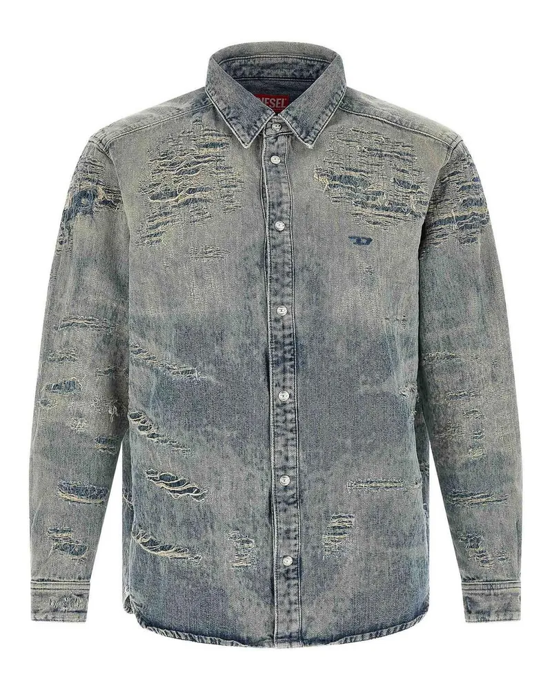 Diesel Hemd - Blau Blau