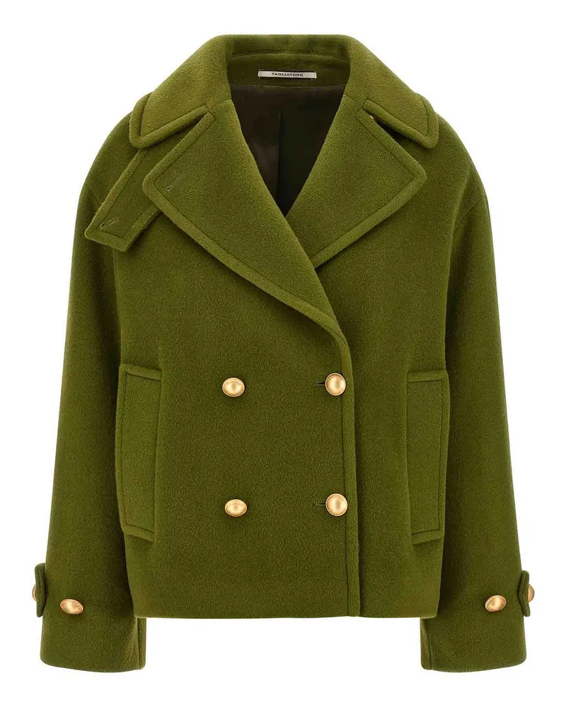 Tagliatore Kurzer Mantel - Grün Grün