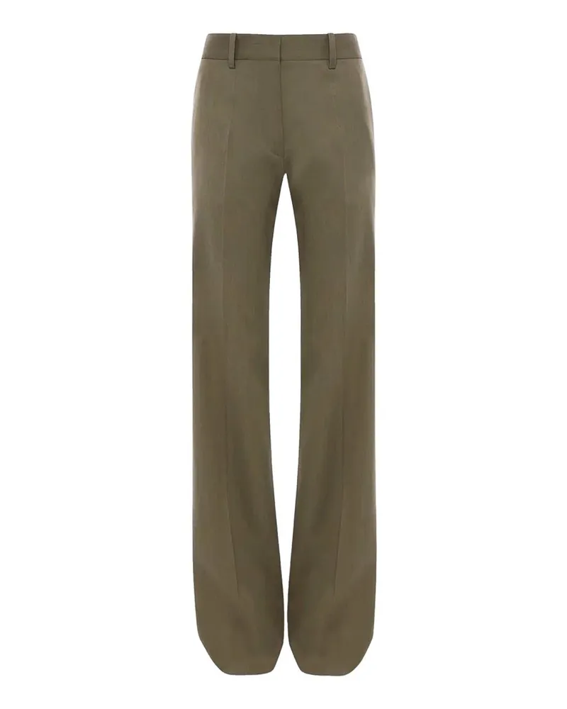 Victoria Beckham Casual Hose - Grün Grün