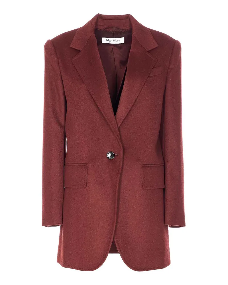 Max Mara Casualjacke - Rot Rot