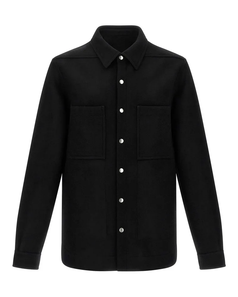 Rick Owens Bluse - Schwarz Schwarz