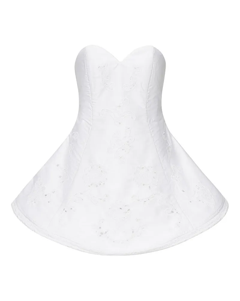 Magda Butrym Kurzes Kleid - Weiß Weiß