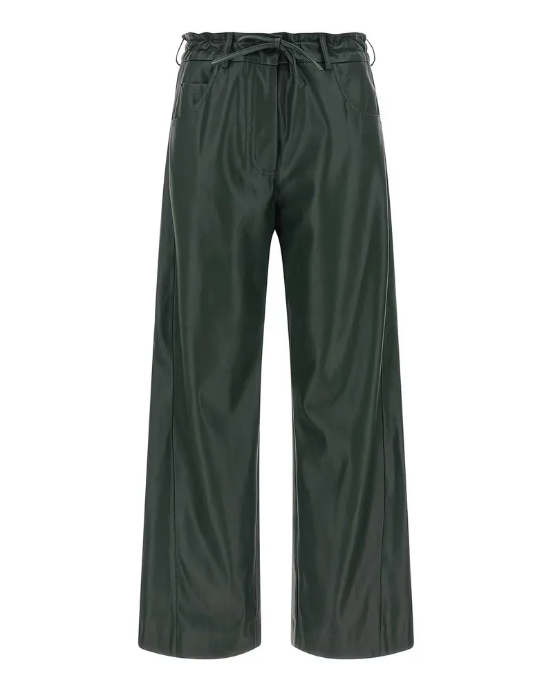 NUDE Lederhose - Grün Grün