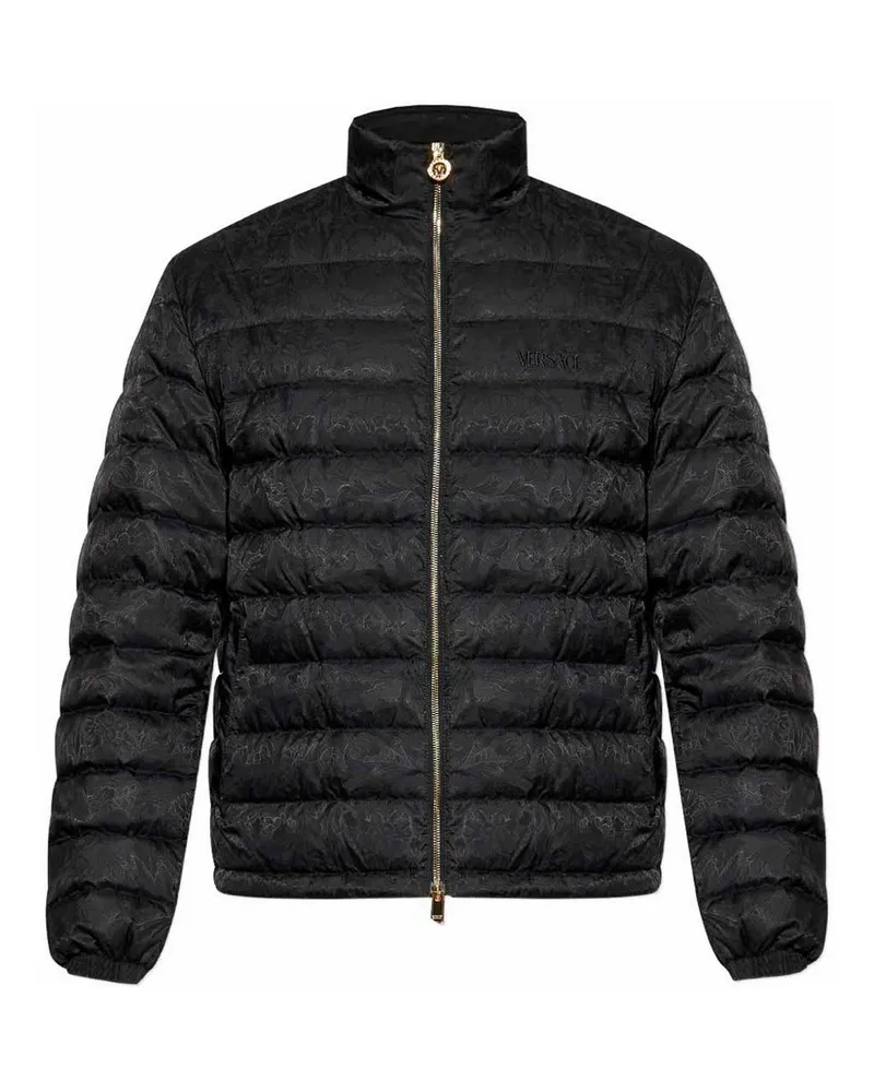 Versace Daunenjacke - Schwarz Schwarz