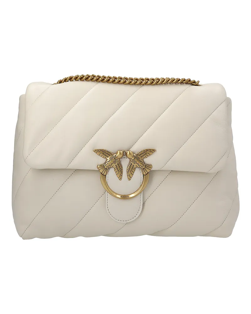 Pinko Tasche - Love Big Puff Classic Weiß