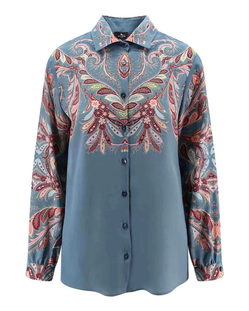 Etro Hemd - Blau Blau
