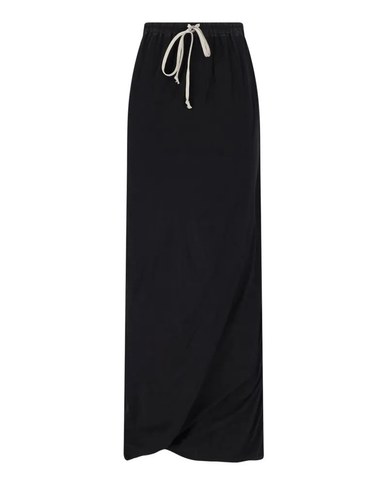 Rick Owens Langer Rock - Schwarz Schwarz