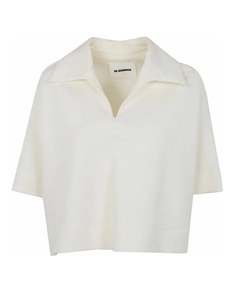 Jil Sander Poloshirt - Weiß Weiß