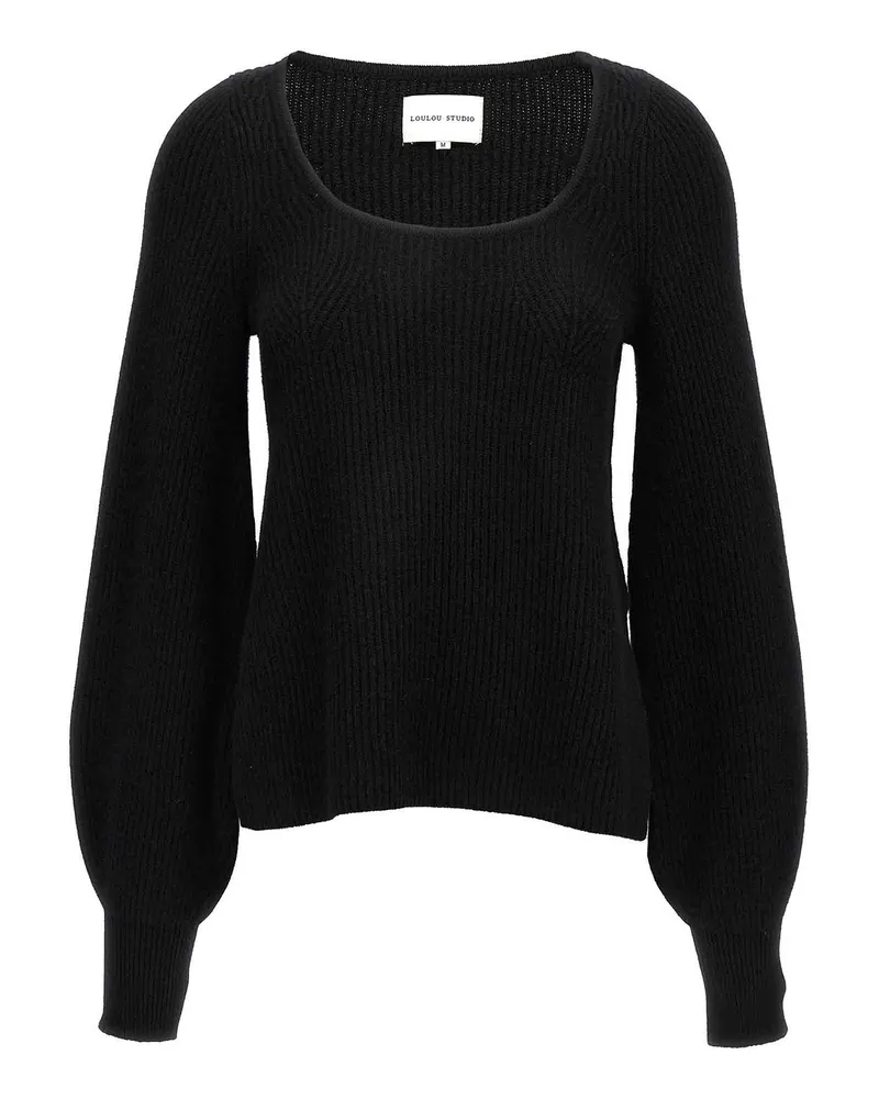 Loulou Studio Cardigan - Schwarz Schwarz