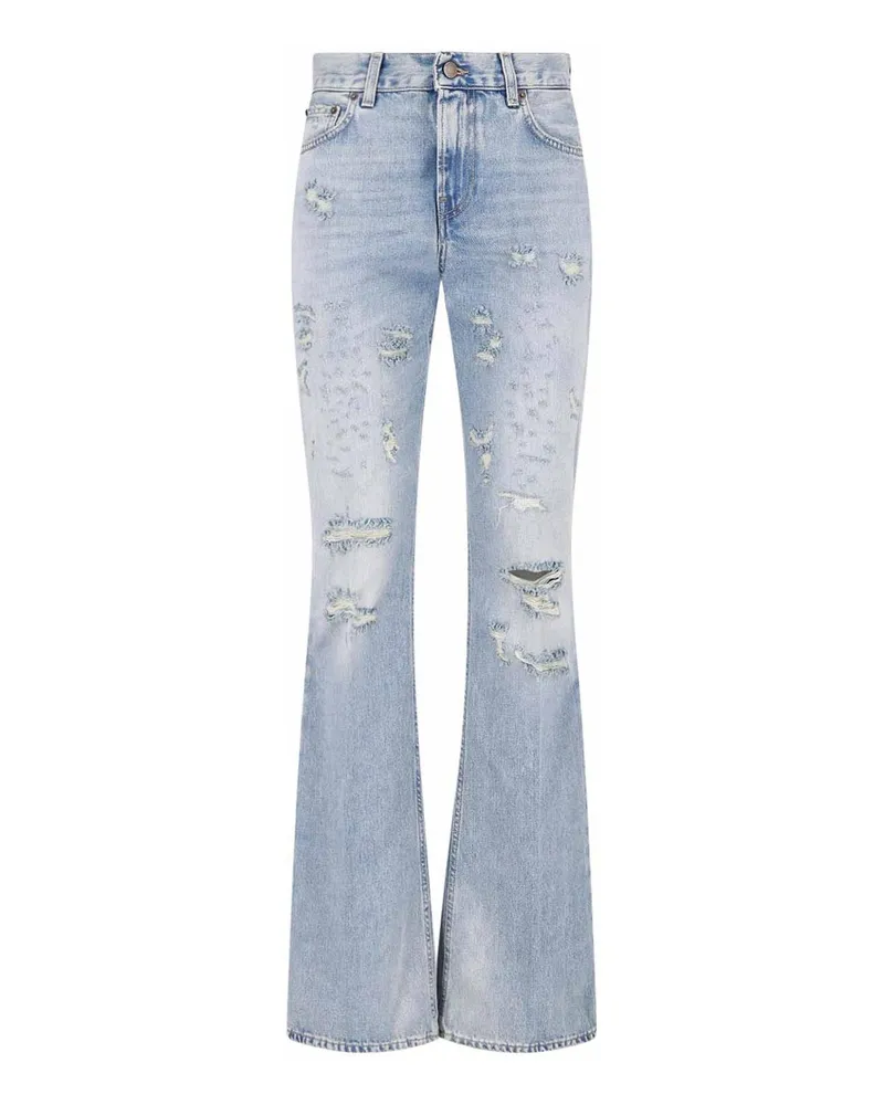 Haikure Schlagjeans - Blau Blau