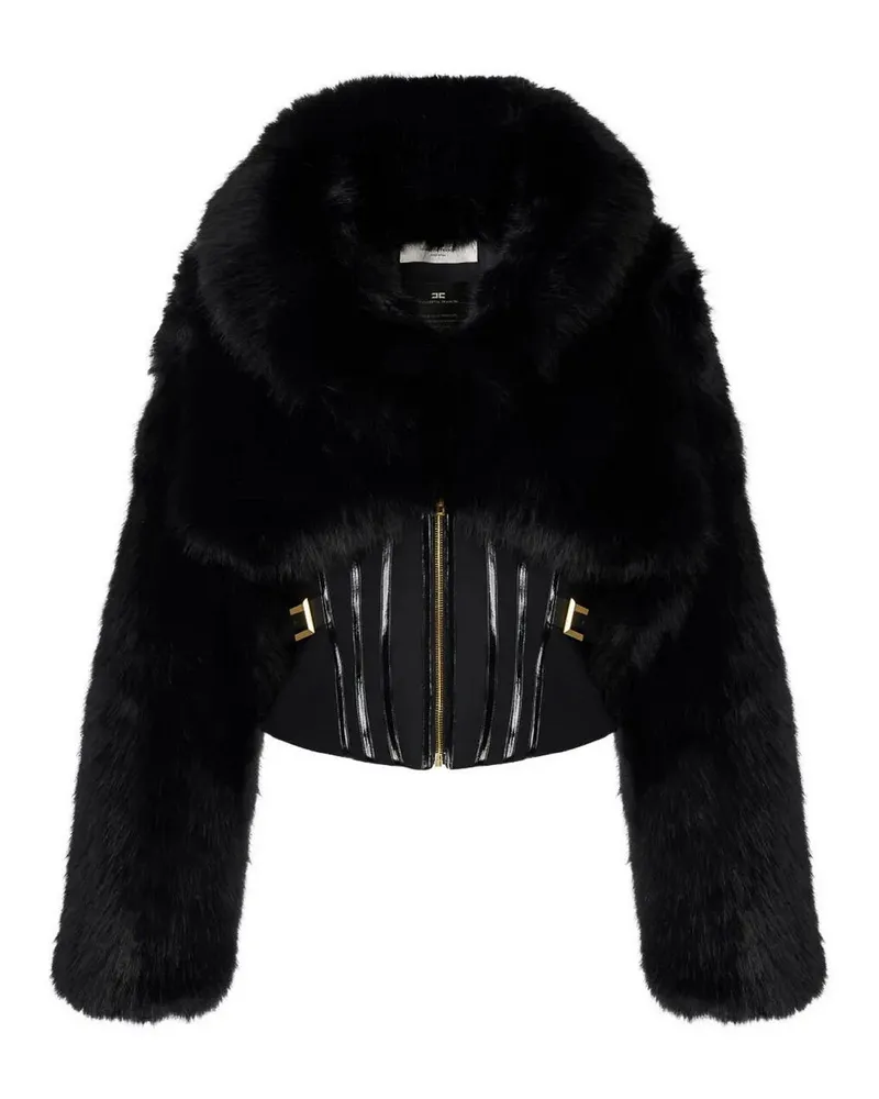Elisabetta Franchi Casualjacke - Schwarz Schwarz