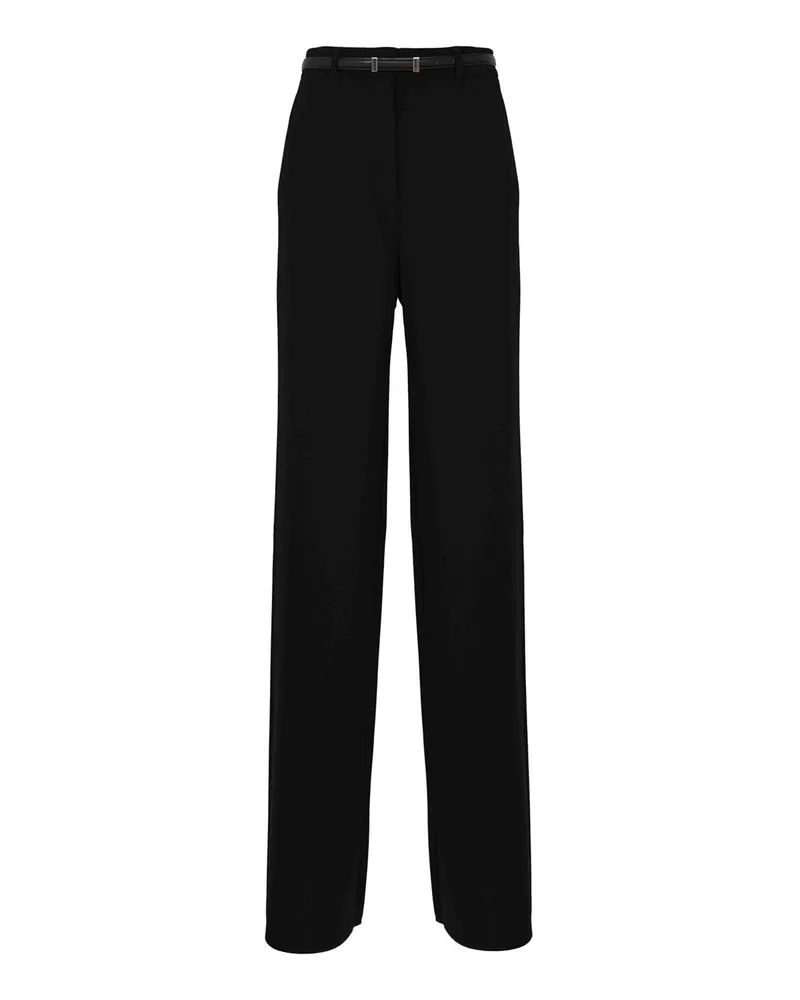 Max Mara Casual Hose - Schwarz Schwarz