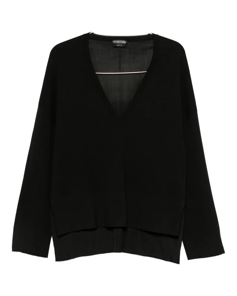 Tom Ford V-Pullover - Schwarz Schwarz