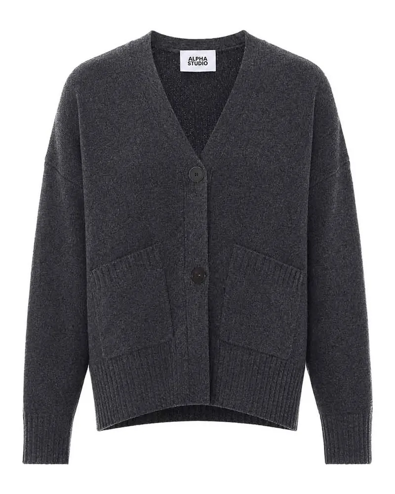 Alpha Studio Cardigan - Grau Grau