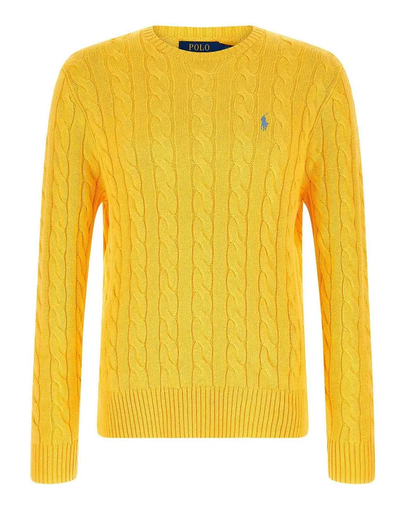 Ralph Lauren Rundhalspullover - Gelb Gelb