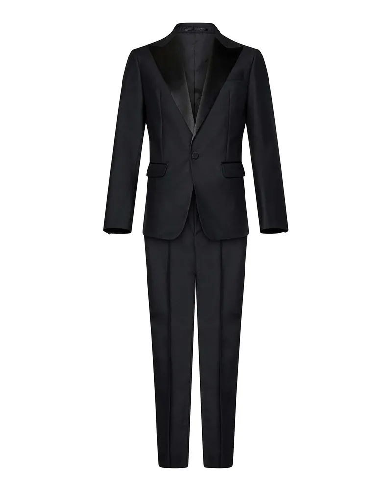 Dsquared2 Eleganter Anzug - Schwarz Schwarz