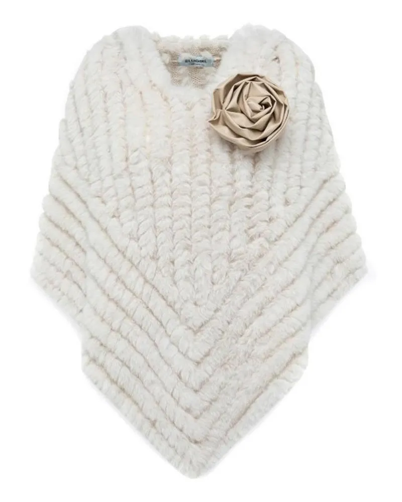 Blumarine Cape - Weiß Weiß