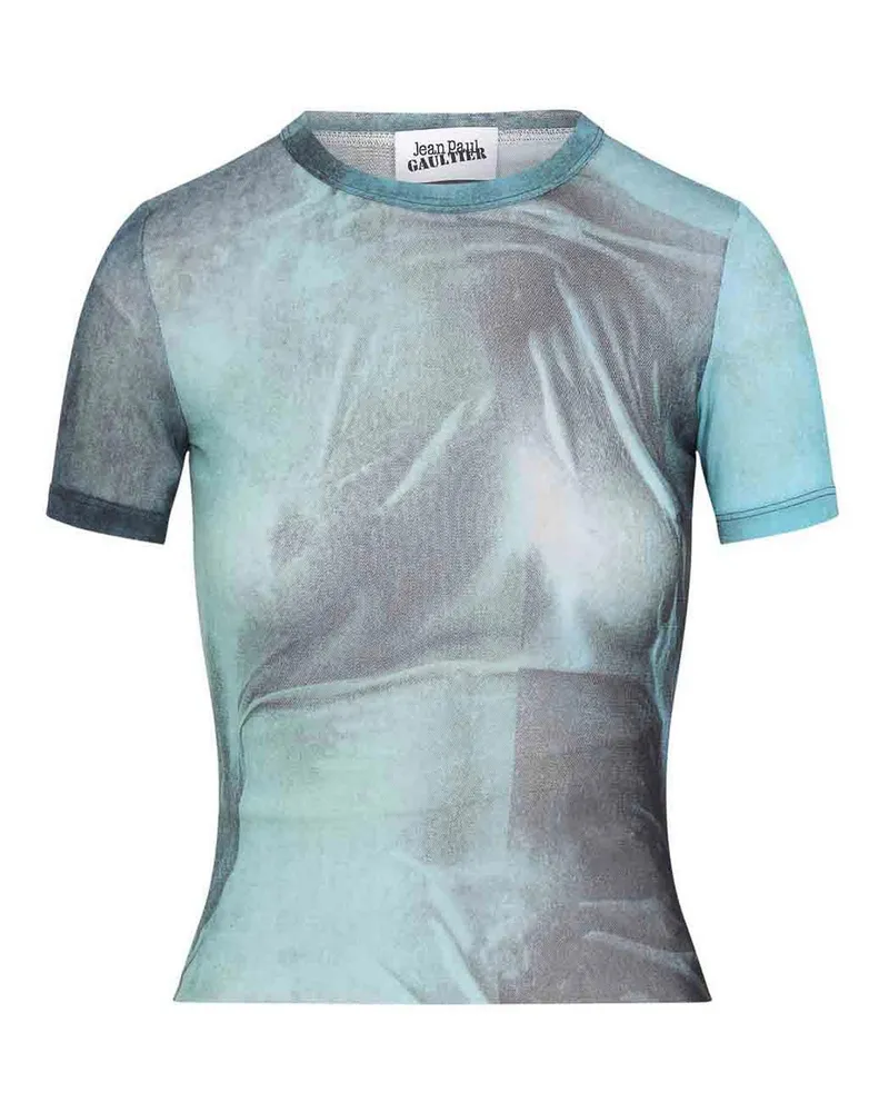Jean Paul Gaultier T-Shirt - Jeansblau Jeansblau