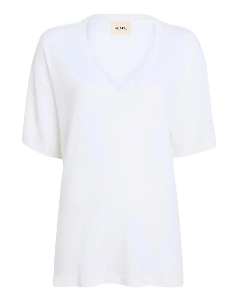 KHAITE T-Shirt - Weiß Weiß