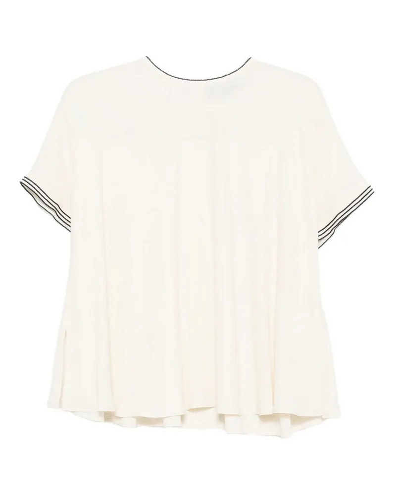 Fabiana Filippi Top - Weiß Weiß