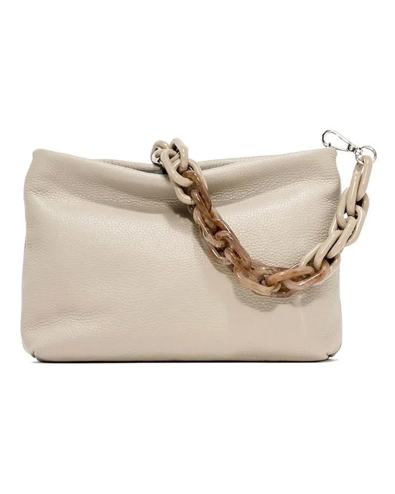Gianni Chiarini Clutch - Schwarz Creme
