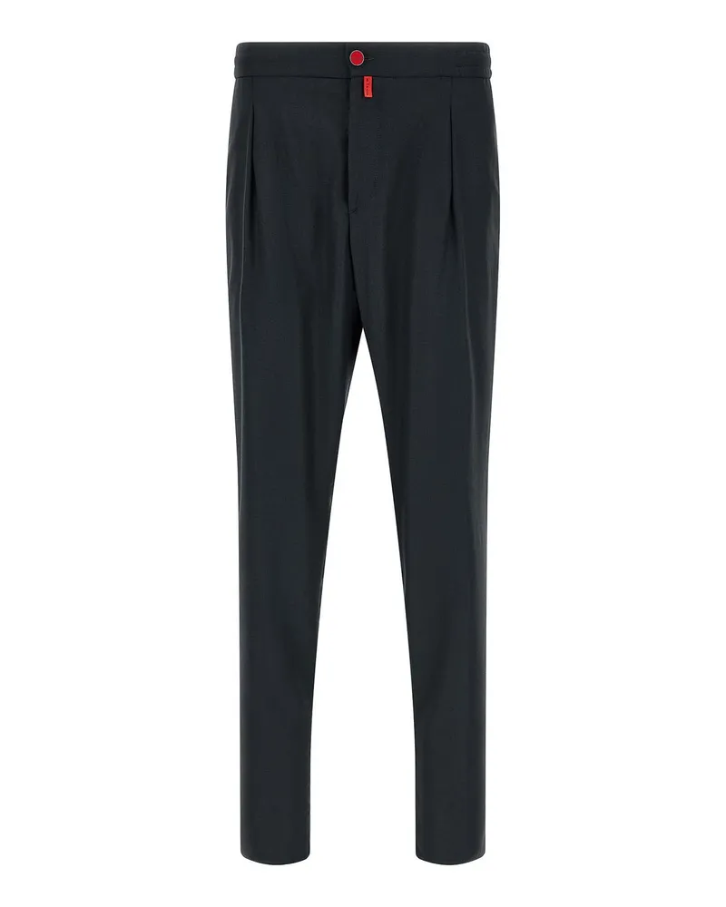 Kiton Casual Hose - Blau Blau