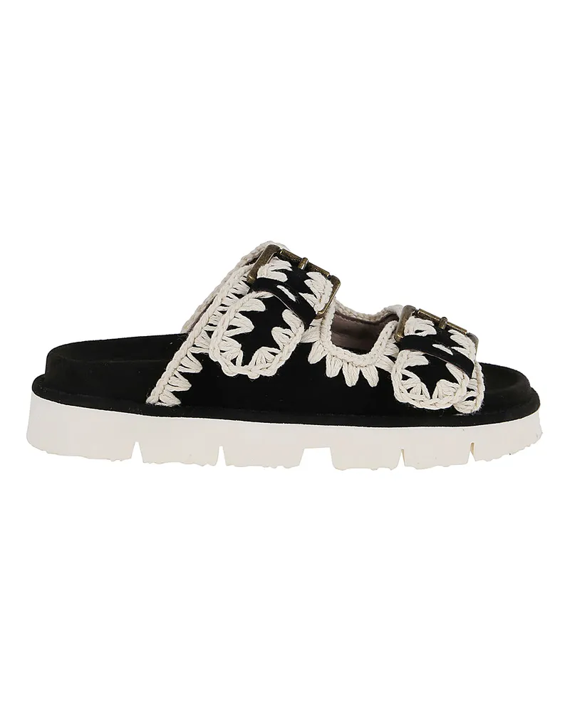 Mou Sandalen - Schwarz Schwarz