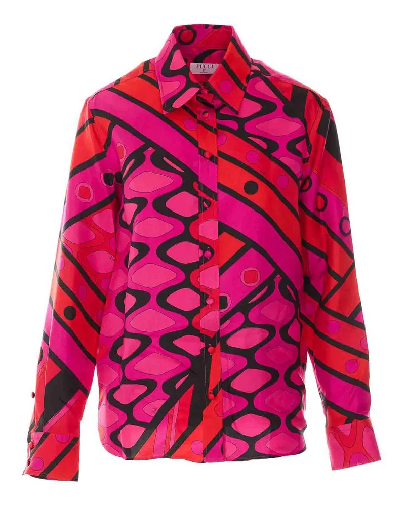 Emilio Pucci Hemd - Bunt Bunt