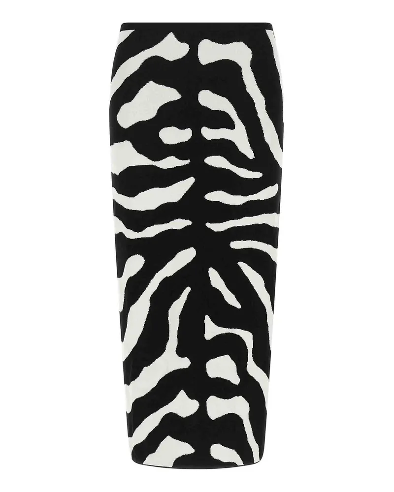 Moschino Midirock - Weiß Weiß