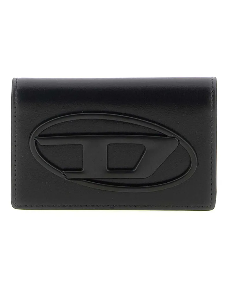 Diesel Portemonnaie - Schwarz Schwarz