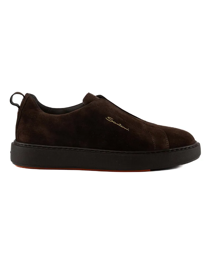 Santoni Sneaker - Braun Braun