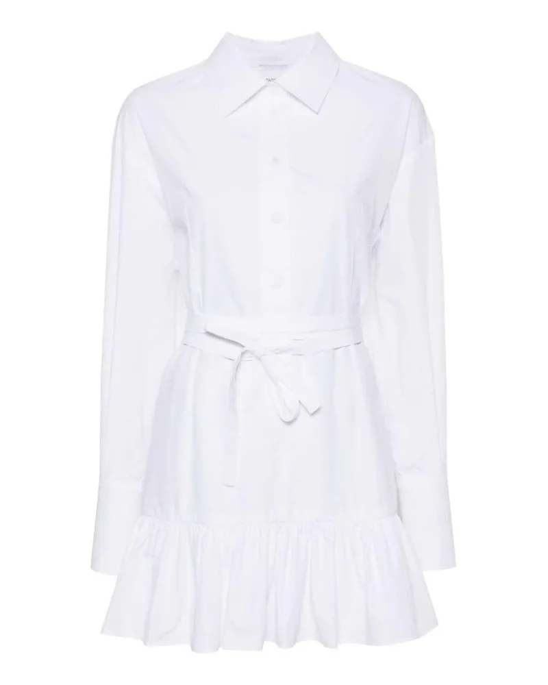 Patou Knielanges Kleid - Weiß Weiß