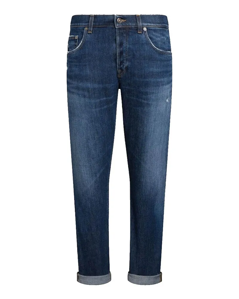 Dondup Straight Leg Jeans - Denim Denim