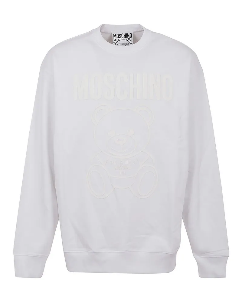 Moschino Sweatshirt - Weiß Weiß