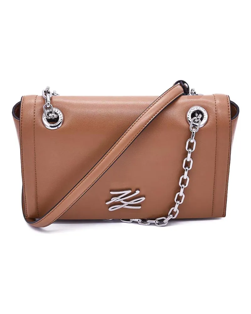 Karl Lagerfeld Schultertasche - Camel Camel
