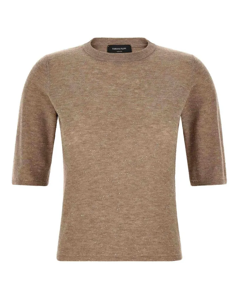 Fabiana Filippi T-Shirt - Beige Beige