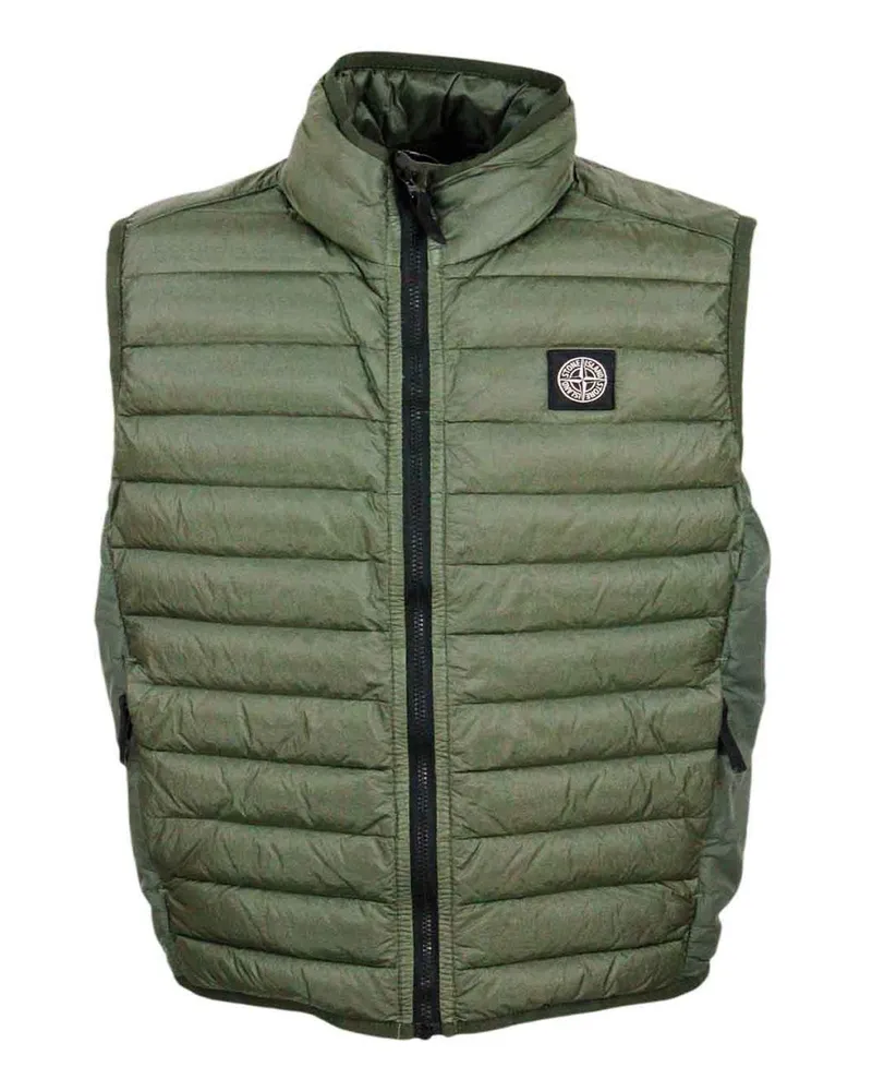 Stone Island Kurzer Mantel - Dunkelgrün Dunkelgrün