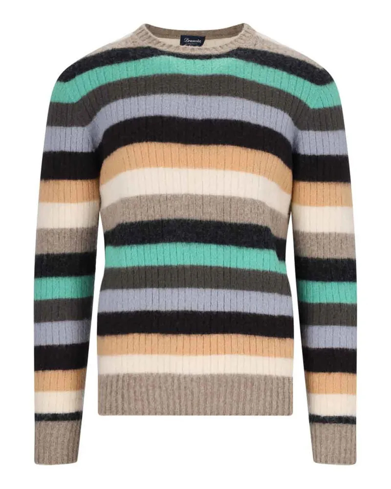 Drumohr  U-Boot-Pullover - Bunt Bunt