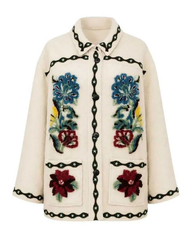 FARM Rio Casualjacke - Weiß Weiß