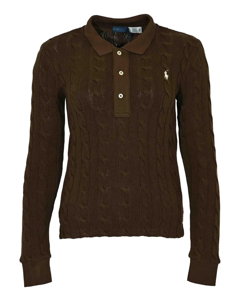 Ralph Lauren Poloshirt - Dunkelbraun Dunkelbraun