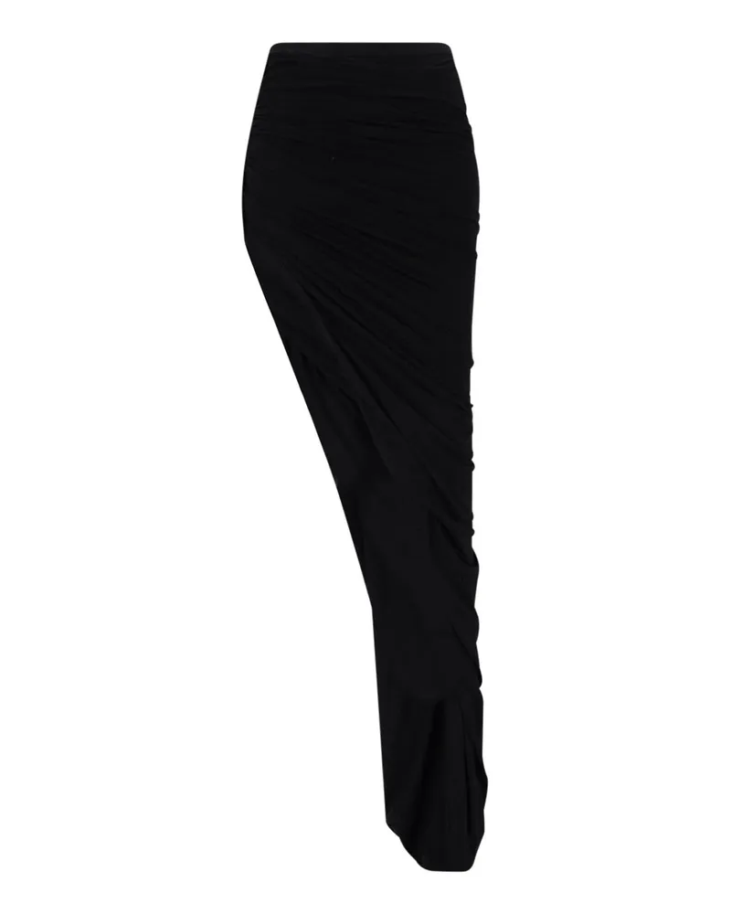 Rick Owens Langer Rock - Schwarz Schwarz