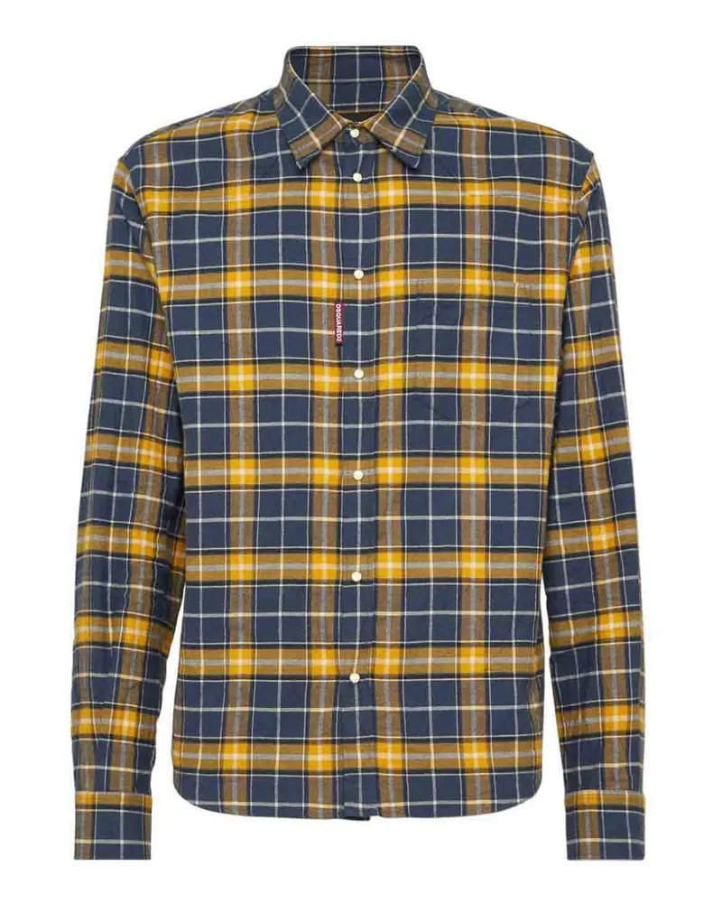Dsquared2 Hemd - Blau Blau